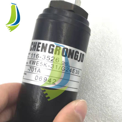 116-3526 Hydraulic Pump Solenoid Valve For E320B E320C Excavator 1163526