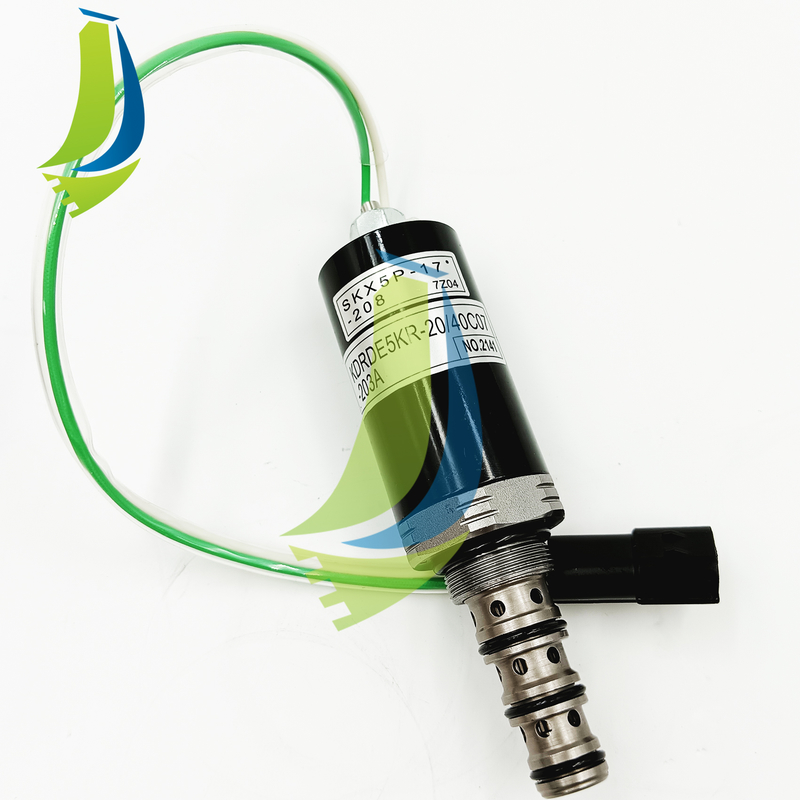 Hydraulic Pump Solenoid Valve 40C07-203A for SK200-2 Excavator