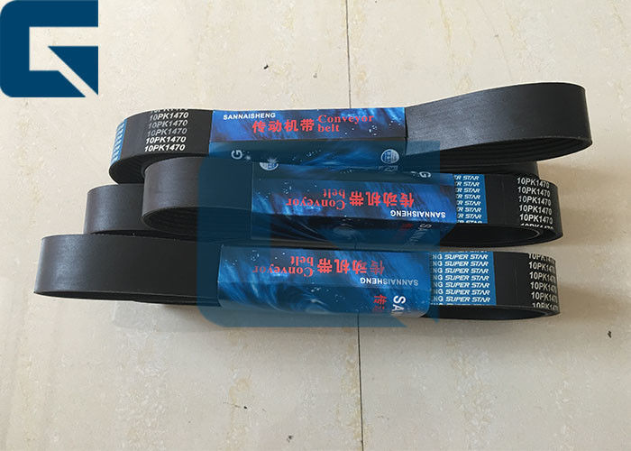  Excavator Engine Parts D6D D6E D7E Engine Belt 10PK1713 10PK1470 10PK1487