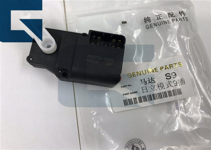ZAX200-3 Excavator Heater Stepper Motor With 9 Pins 502752-2920