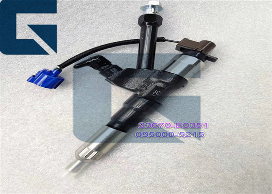 Nieuwe Gemeenschappelijke het Spoorbrandstofinjector Assy 23670-E0351 095000-5215 van Denso/van Hino
